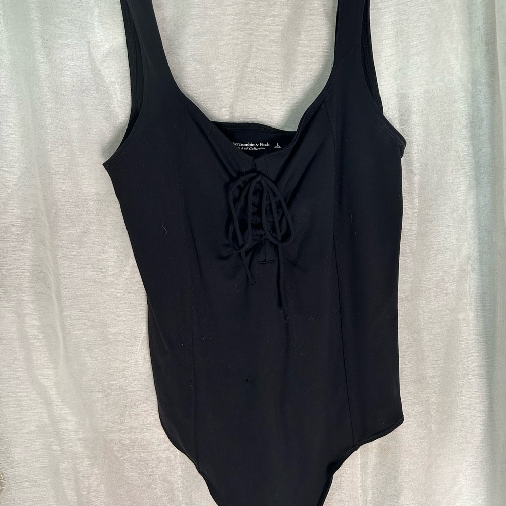 Abercombrie & Fitch bodysuit - black